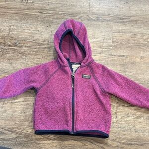 L.L. Bean Kids Pink Hooded Jacket
